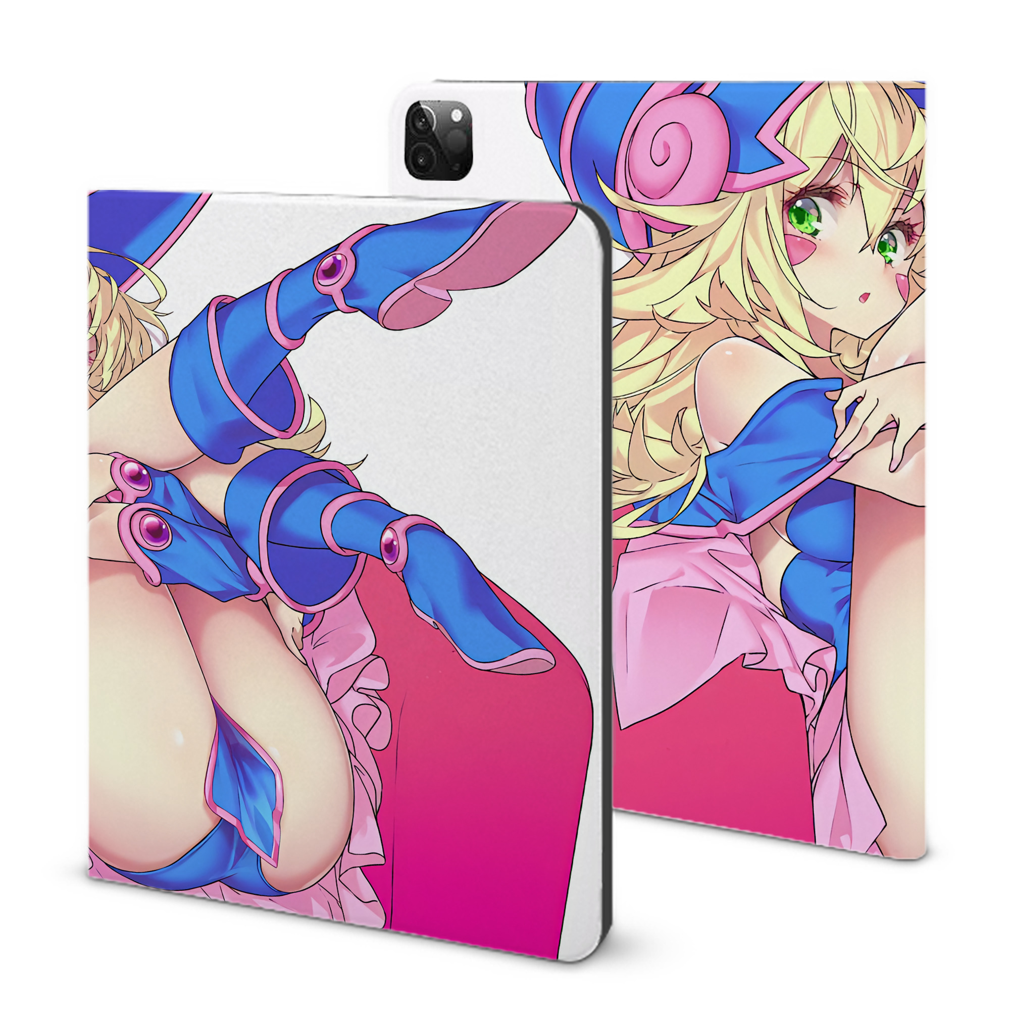 （画像用） 遊☆戯☆王 Yu-Gi-Oh! IPadケース ペンホルダー付き ブックスタイルデザイン